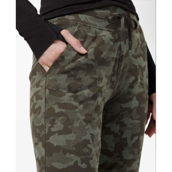 Lululemon Ready to Rulu Jogger Heritage Camo Dark Olive Green Twill S 4 - Picture 2 of 9